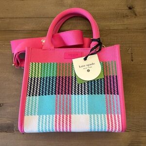 Kate Spade x Target Pink Multicolor 2-Way Tote Bag